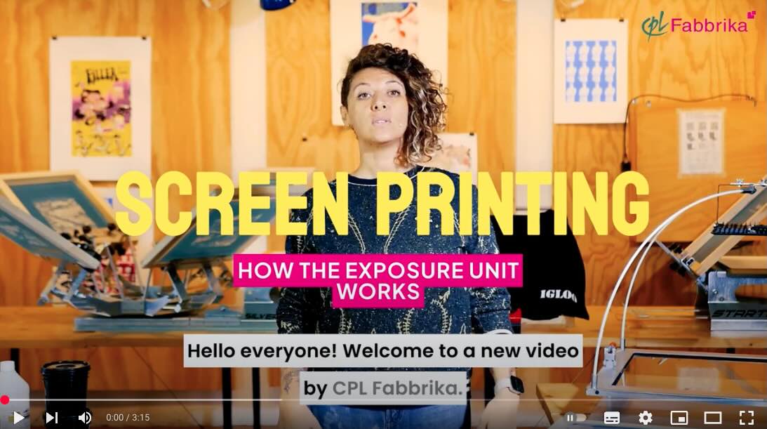 Screen Printing: How a Frame Exposure Unit Works